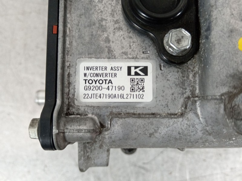 Recambio de convertidor potencia para toyota auris station wagon (_e18_) 1.8 hybrid (zwe186_) referencia OEM IAM G920047190  