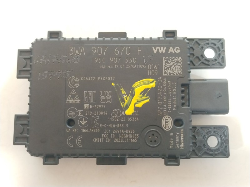 Recambio de modulo electronico para cupra leon (kl1, ku1, kug) 2.0 tsi referencia OEM IAM 3WA907670F 95C907550 
