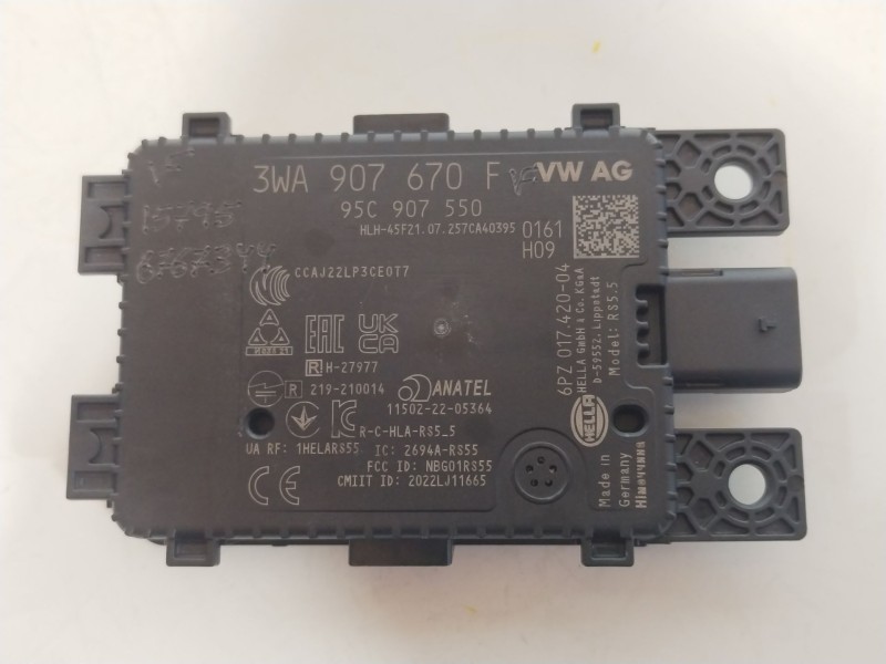 Recambio de modulo electronico para cupra leon (kl1, ku1, kug) 2.0 tsi referencia OEM IAM 3WA907670F  