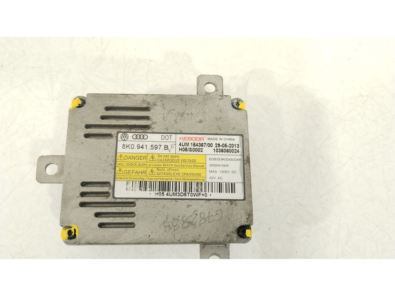 Recambio de centralita faros xenon para audi a3 sportback (8va, 8vf) s3 quattro referencia OEM IAM 8K0941597B  
