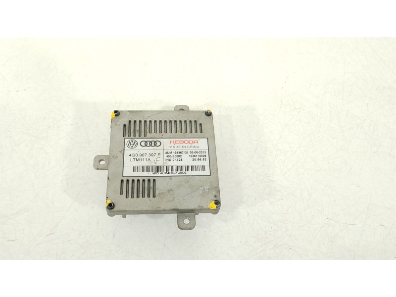 Recambio de centralita faros xenon para audi a3 sportback (8va, 8vf) s3 quattro referencia OEM IAM 4G0907397P  