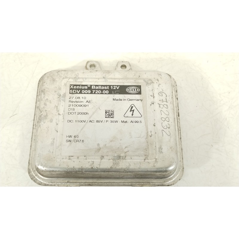 Recambio de centralita faros xenon para opel astra j (p10) 2.0 cdti (68) referencia OEM IAM 5DV009720 5DV00972000 