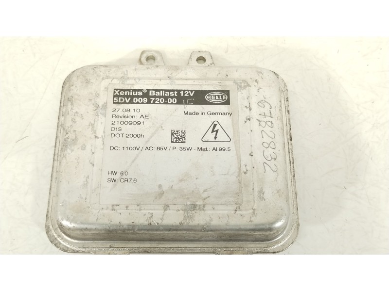 Recambio de centralita faros xenon para opel astra j (p10) 2.0 cdti (68) referencia OEM IAM 5DV009720 5DV00972000 