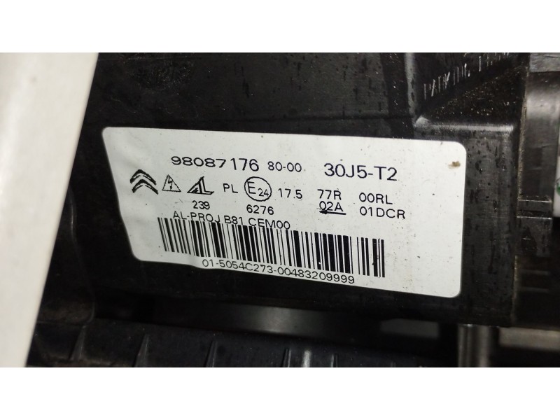 Recambio de faro derecho para citroën ds5 2.0 bluehdi 180 referencia OEM IAM 9808717680 89034934 1613380980