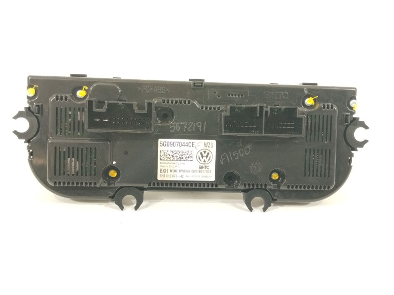 Recambio de mando climatizador para volkswagen golf vii sportsvan advance referencia OEM IAM 5G0907044CE 5HB012670 