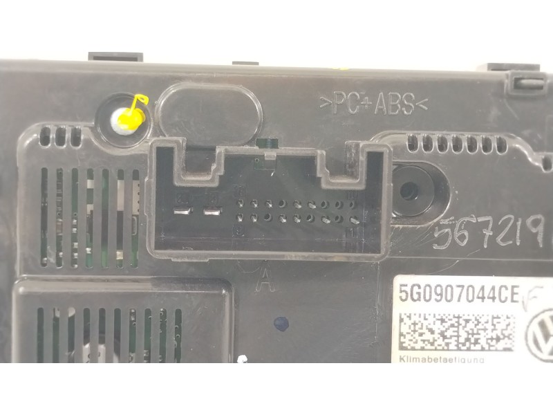 Recambio de mando climatizador para volkswagen golf vii sportsvan advance referencia OEM IAM 5G0907044CE 5HB012670 