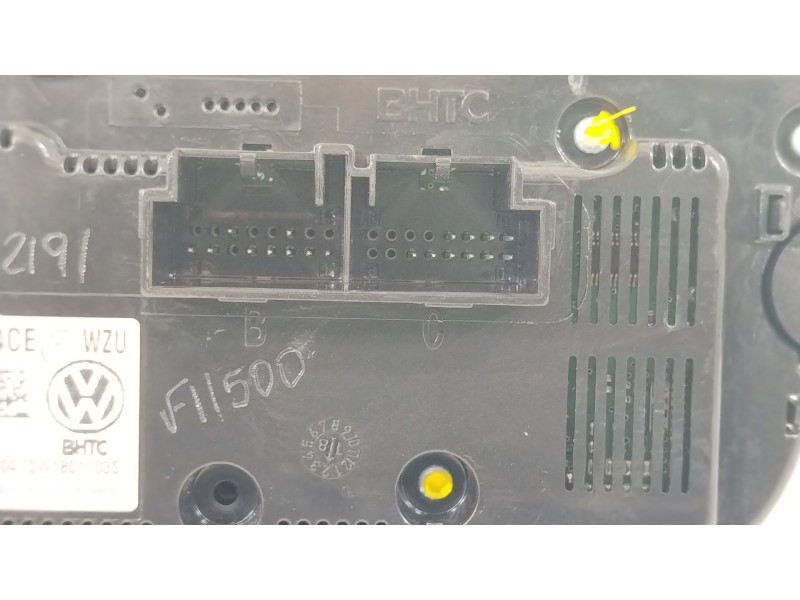 Recambio de mando climatizador para volkswagen golf vii sportsvan advance referencia OEM IAM 5G0907044CE 5HB012670 