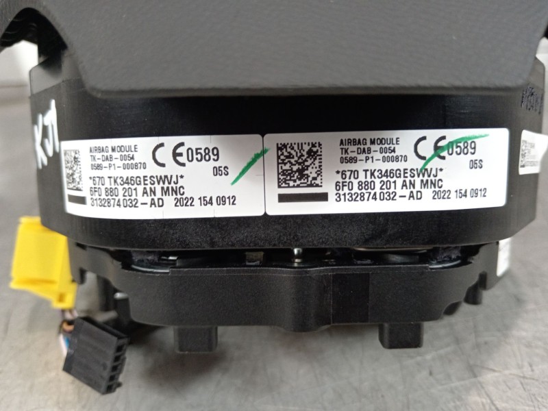 Recambio de kit airbag para seat ibiza (kj1) fr ib referencia OEM IAM 6F1857075 5QF959655 6F0880201AN