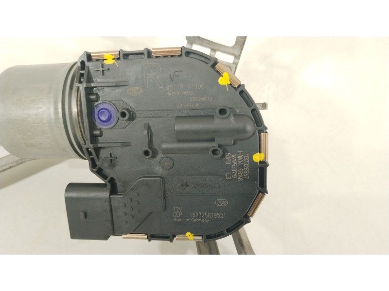Recambio de motor limpia delantero para kia carens iv 1.6 gdi referencia OEM IAM 98100A4900 98110A4900 0390248012