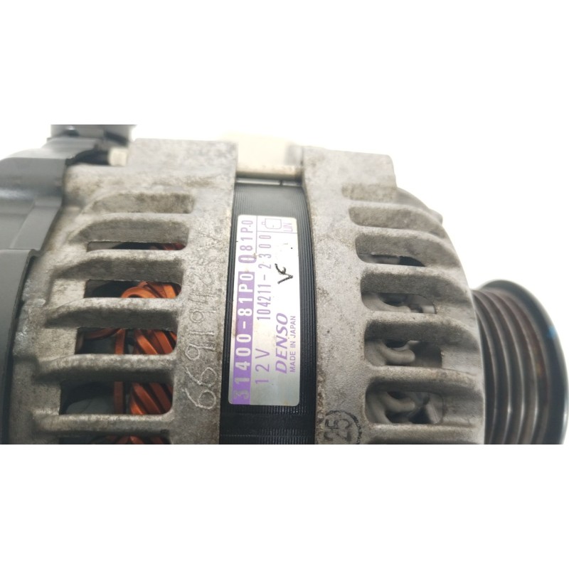 Recambio de alternador para suzuki jimny todo terreno, cerrada (a6g) 1.5 allgrip referencia OEM IAM 3140081P0 1042112300 