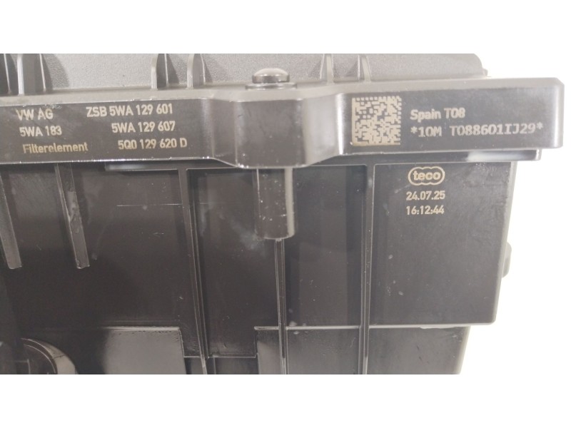 Recambio de caja filtro aire para cupra leon (kl1, ku1, kug) 2.0 tsi referencia OEM IAM 5WA129607 5Q0129620D 