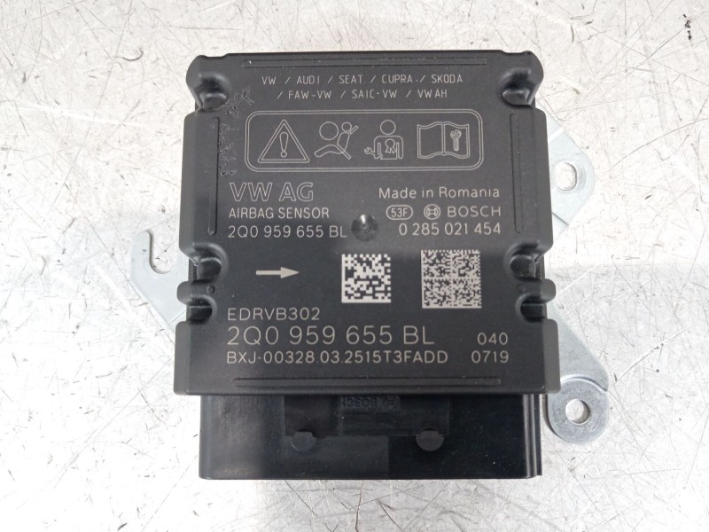 Recambio de kit airbag para audi a1 sportback (gba) 30 tfsi referencia OEM IAM 82B857003 82A880201T 2Q0959655BL