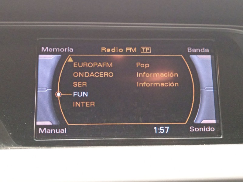 Recambio de pantalla multifuncion para audi a4 b8 avant (8k5) 2.0 tdi referencia OEM IAM 8T0919603E  