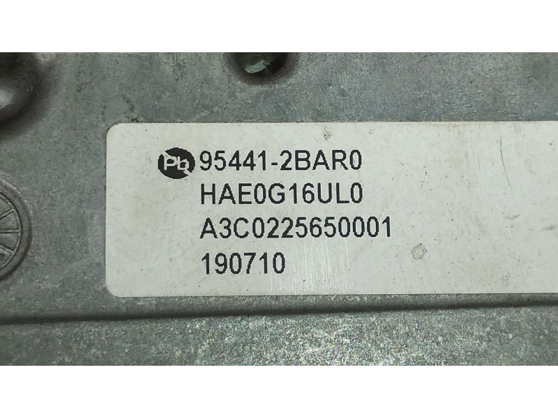Recambio de centralita cambio automatico para hyundai ioniq (ae) 1.6 gdi hybrid referencia OEM IAM 954412BAR0 A3C0225650001 