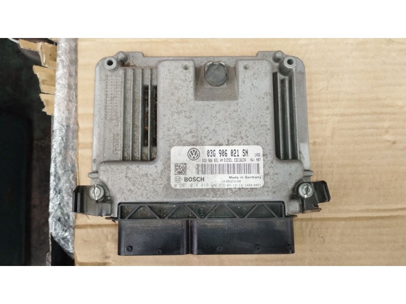 Recambio de centralita motor uce para seat altea (5p1) 2.0 tdi 16v referencia OEM IAM 03G906021SN 0281014418 