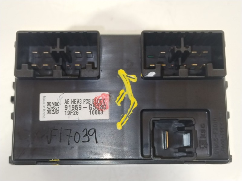 Recambio de caja reles / fusibles para hyundai ioniq (ae) 1.6 gdi hybrid referencia OEM IAM 91959G5030  