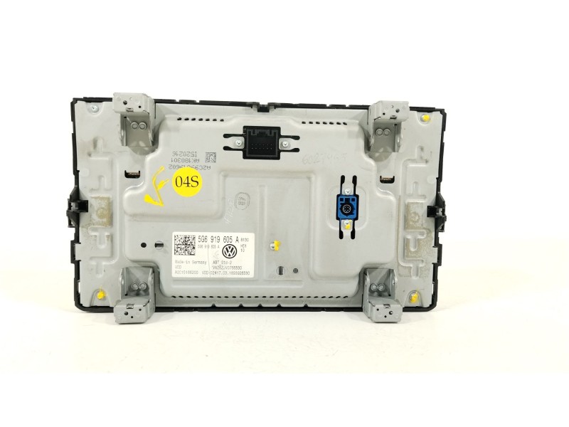 Recambio de pantalla multifuncion para volkswagen golf vii sportsvan advance referencia OEM IAM 5G6919605A  