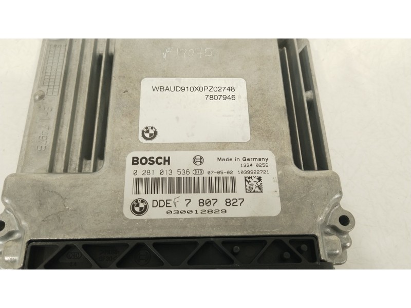 Recambio de centralita motor uce para bmw 1 (e87) 120 d referencia OEM IAM 7807827 0281013536 7807946
