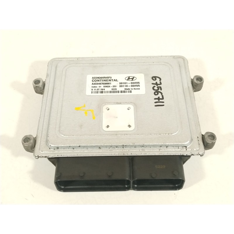 Recambio de centralita motor uce para hyundai ioniq (ae) 1.6 gdi hybrid referencia OEM IAM 3911003HV5 3910103HV5 A3C0467030001