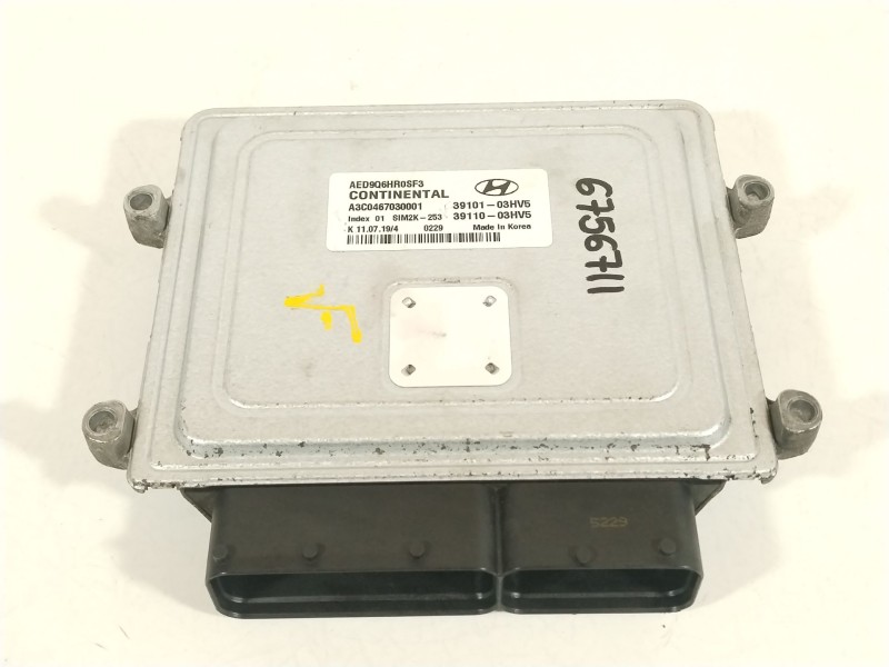 Recambio de centralita motor uce para hyundai ioniq (ae) 1.6 gdi hybrid referencia OEM IAM 3911003HV5 3910103HV5 A3C0467030001