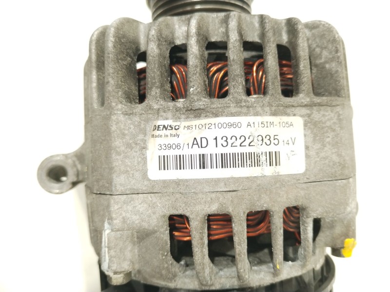 Recambio de alternador para opel corsa d cosmo referencia OEM IAM 13222935  