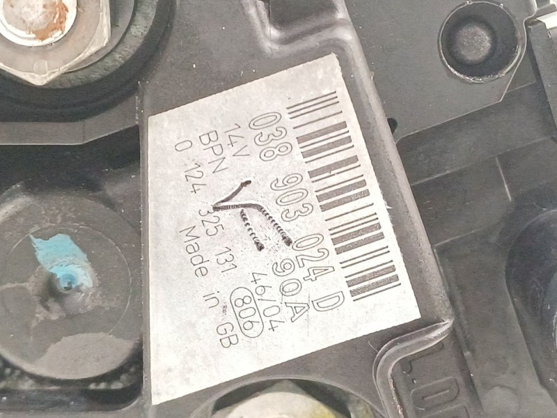Recambio de alternador para seat ibiza (6l1) cool referencia OEM IAM 038903024D  0124325131