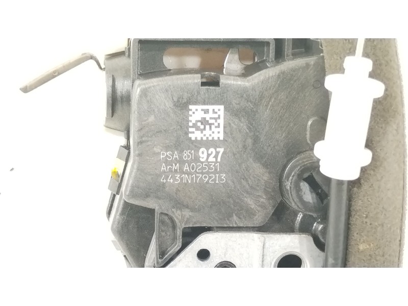 Recambio de cerradura puerta trasera derecha para peugeot 508 sw i (8e_) 2.2 hdi referencia OEM IAM 851927  