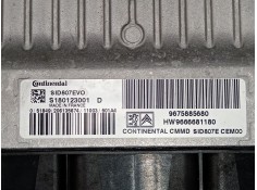 Recambio de centralita motor uce para citroën c5 iii break (rw_) 1.6 hdi 110 referencia OEM IAM 9675885680 9666681180 S180123001 2