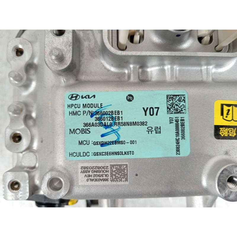 Recambio de convertidor potencia para hyundai kona (os, ose, osi) 1.6 gdi hybrid referencia OEM IAM 366002beb1  