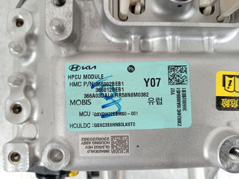 Recambio de convertidor potencia para hyundai kona (os, ose, osi) 1.6 gdi hybrid referencia OEM IAM 366002beb1  
