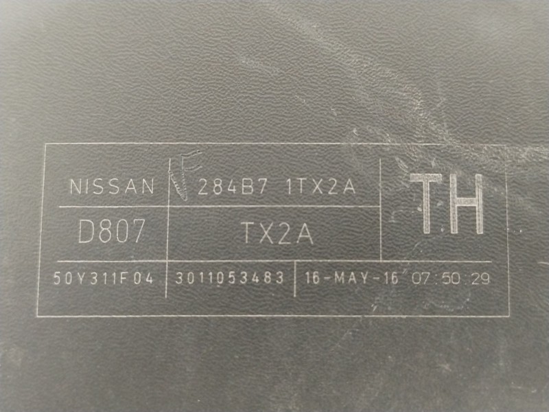 Recambio de caja reles / fusibles para nissan juke (f15) 1.2 dig-t referencia OEM IAM 284B71TX2A  