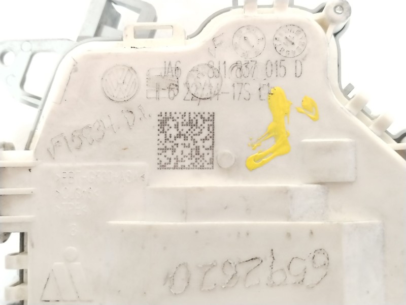 Recambio de cerradura puerta delantera izquierda para audi a5 sportback (8ta) 3.0 tdi referencia OEM IAM 8J1837015D  
