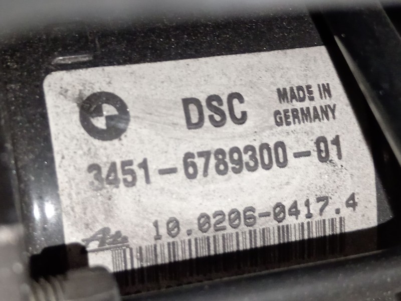 Recambio de abs para bmw 3 (e90) 320 d referencia OEM IAM 3451678930001 10020604174 6789301