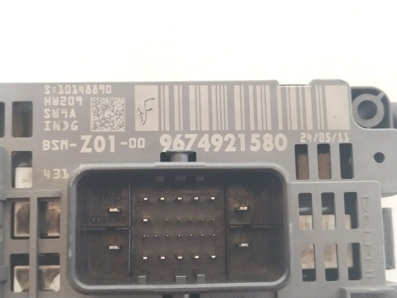 Recambio de caja reles / fusibles para citroën ds4 (nx_) 1.6 hdi 110 referencia OEM IAM 9674921580 BSMZ0100 