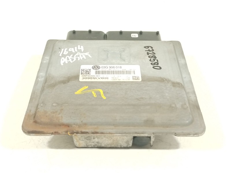 Recambio de centralita motor uce para volkswagen passat b6 (3c2) 2.0 tdi referencia OEM IAM 03G906018 5WP45500AH 