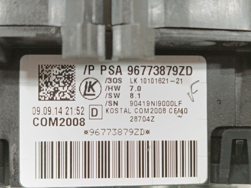 Recambio de mando luces para citroën c3 ii (sc_) 1.0 vti 68 referencia OEM IAM 96773879ZD  