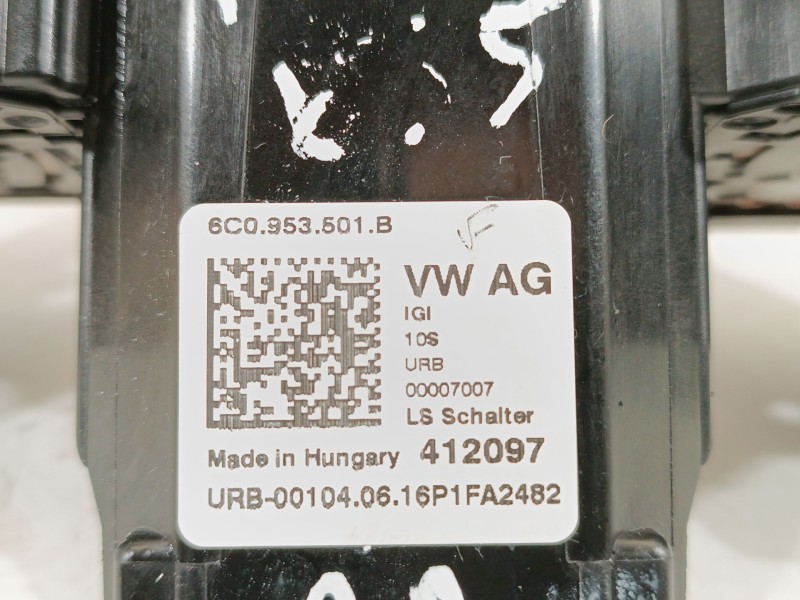 Recambio de mando intermitentes para seat ibiza iv (6j5, 6p1) 1.2 tsi referencia OEM IAM 6C0953501B 6C0853513B 