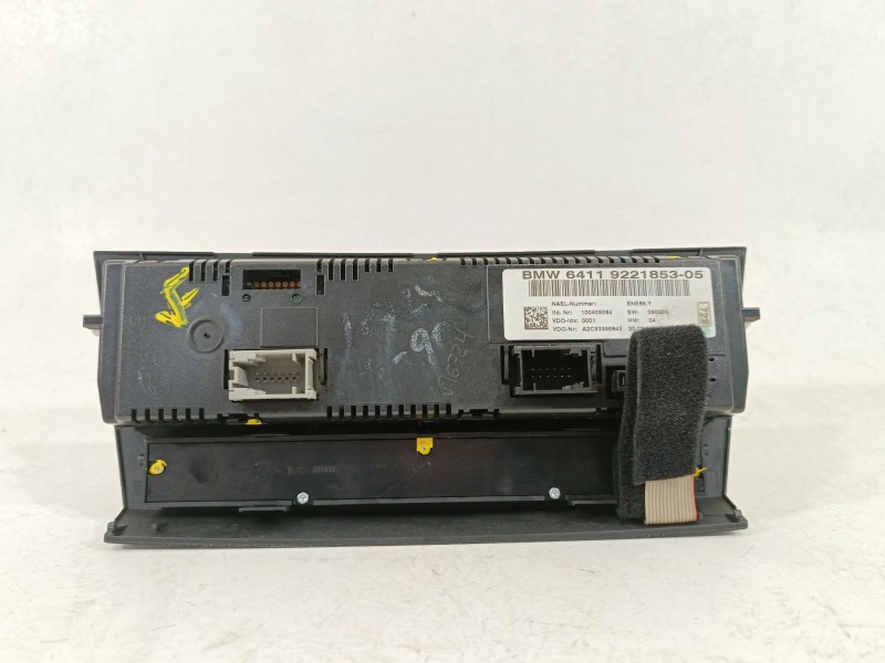 Recambio de mando climatizador para bmw 3 (e90) 320 d referencia OEM IAM 64119221853 A2C53399845 