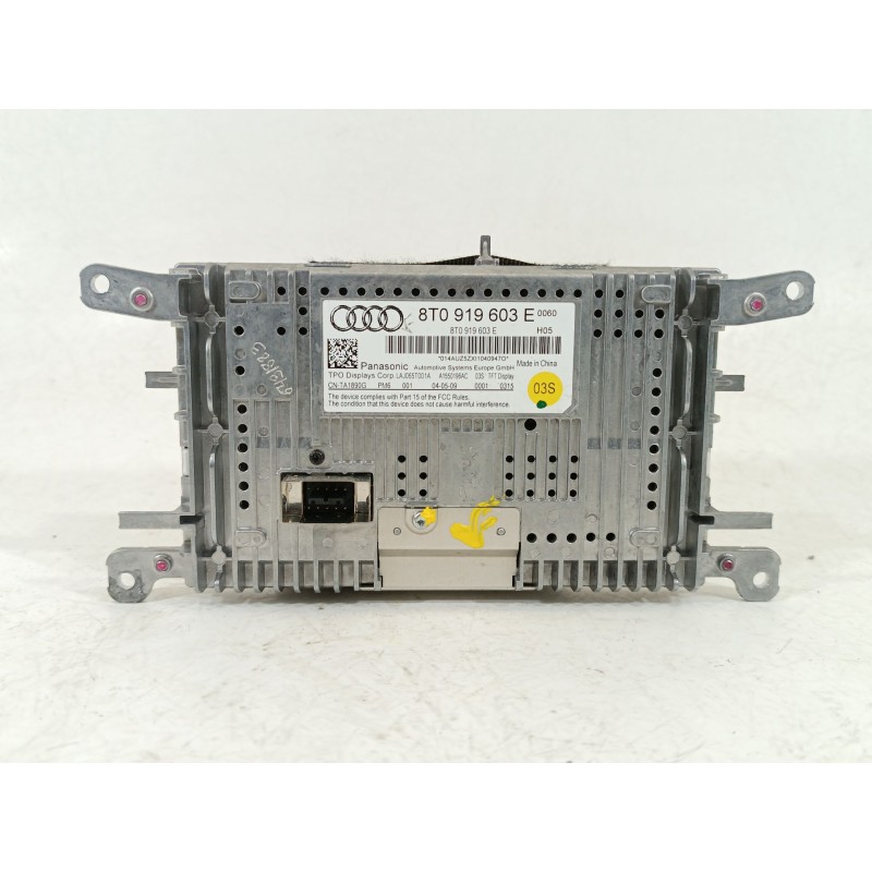 Recambio de pantalla multifuncion para audi a4 b8 avant (8k5) 2.0 tdi referencia OEM IAM 8T0919603E  