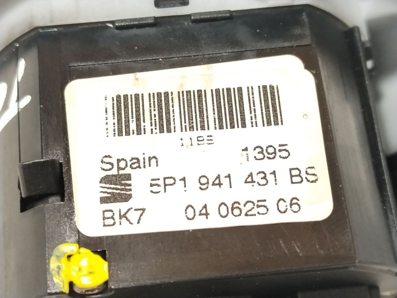 Recambio de mando luces para seat toledo iii (5p2) 1.9 tdi referencia OEM IAM 5P1941431BS 5P0919094A 