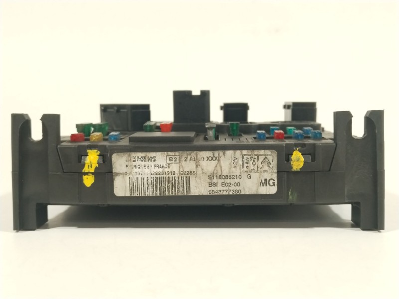 Recambio de caja reles / fusibles para peugeot 206 hatchback (2a/c) 1.1 i referencia OEM IAM 9646777380 S118085210G 