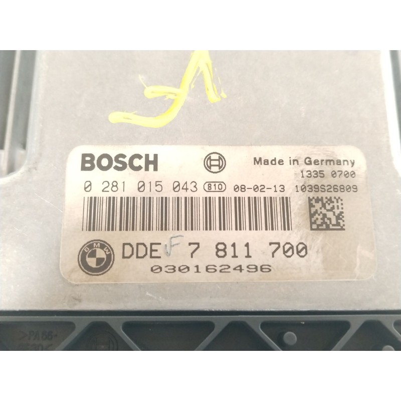 Recambio de centralita motor uce para bmw 3 coupé (e92) 320 d referencia OEM IAM 7811700 0281015043 030162496