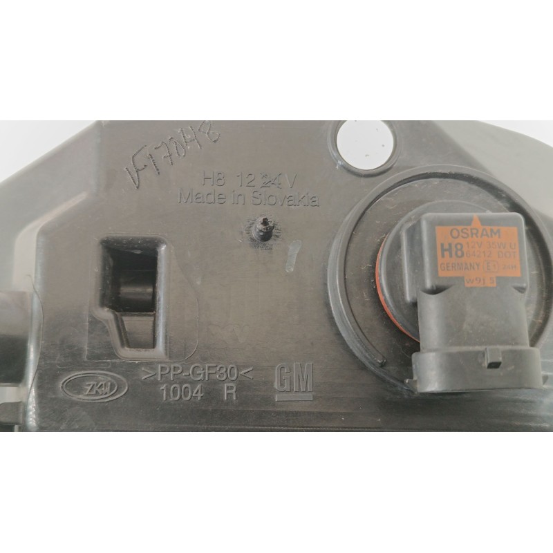 Recambio de faro antiniebla derecho para opel astra k (b16) 1.6 cdti (68) referencia OEM IAM 39098908 662588537 