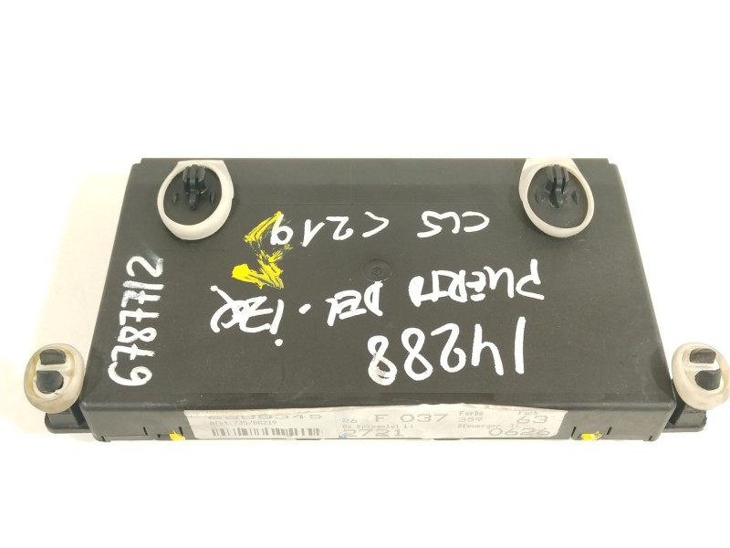 Recambio de modulo electronico para mercedes-benz cls (c219) cls 350 (219.357) referencia OEM IAM 2198200626  