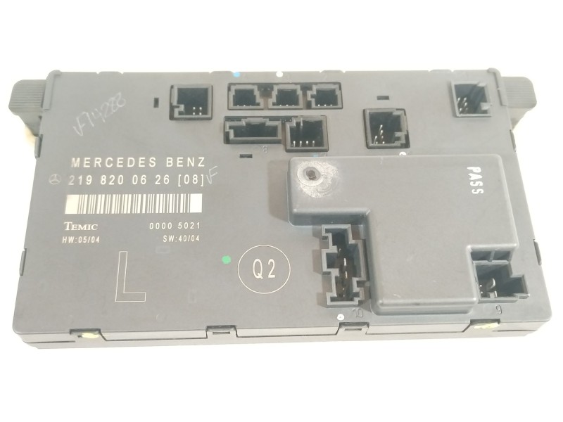 Recambio de modulo electronico para mercedes-benz cls (c219) cls 350 (219.357) referencia OEM IAM 2198200626  