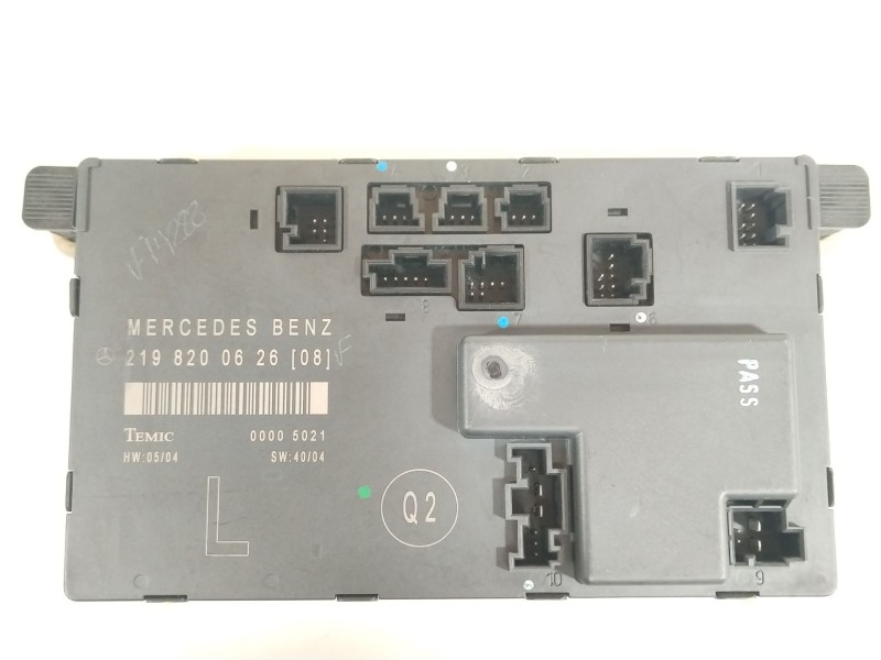 Recambio de modulo electronico para mercedes-benz cls (c219) cls 350 (219.357) referencia OEM IAM 2198200626  