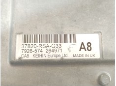 Recambio de centralita motor uce para honda civic viii hatchback (fn, fk) 1.8 (fn1, fk2) referencia OEM IAM 37820RSAG33 7926574  2