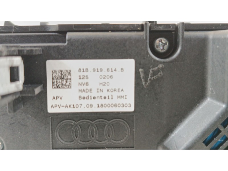 Recambio de mando multifuncion para audi q2 (gab, gag) 35 tfsi referencia OEM IAM 81B919614B  