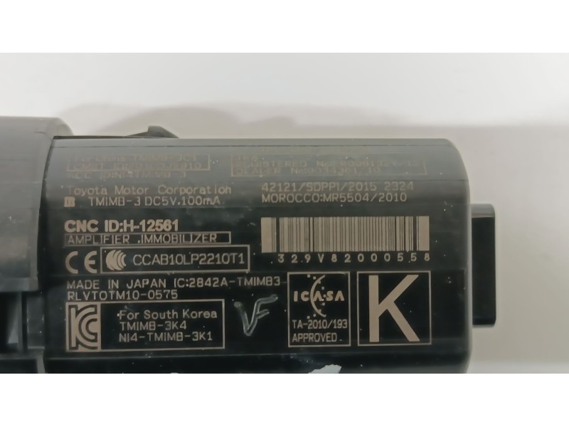 Recambio de conmutador de arranque para toyota yaris (_p13_) 1.5 hybrid (nhp130_) referencia OEM IAM 8961102112  