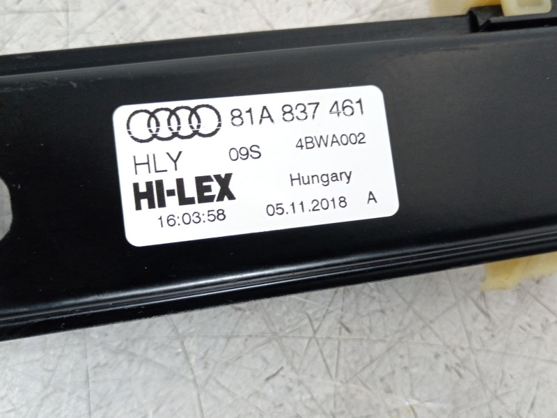Recambio de elevalunas delantero izquierdo para audi q2 (gab, gag) 35 tfsi referencia OEM IAM 81A837461  